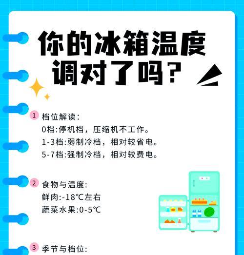 冰箱档位到底是1凉还是7凉（揭开冰箱档位真相）  第2张